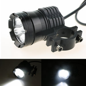 12V 40W Motorcycle Front External Spot Lightt Scooter LED Headlight