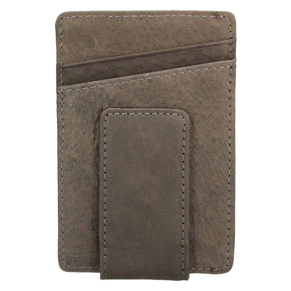 Men Genuine Leather Credit Card Case Money ID Pocket Holder