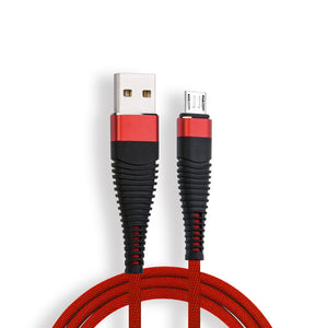 Bakeey Ripple Nylon Braided 2A Micro USB 1M Charging Data Cable for Samsung Xiaomi Huawei