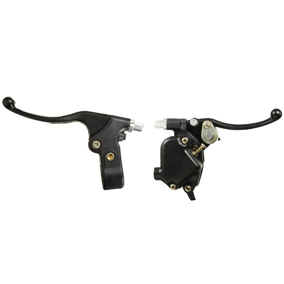 Thumb Throttle Twin Front Handbrake Lever For Mini Moto Quad Pit Dirt Bike ATV Left Or Right Side