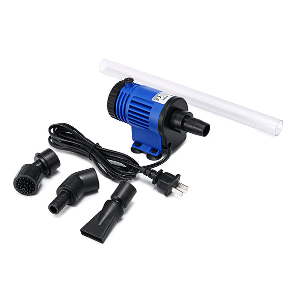 16W Electric Aquarium Vacuum Gravel Cleaner Fish Tank Water Pump