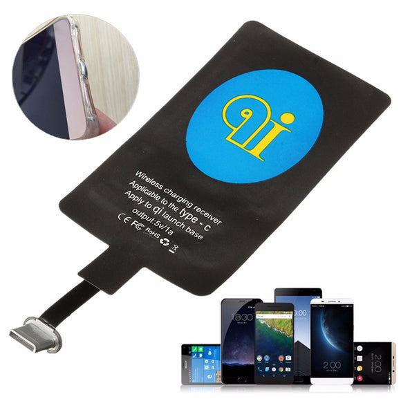 USB Type-C Qi Wireless Charger Charging Receiver Module Pad For Mobile Phone