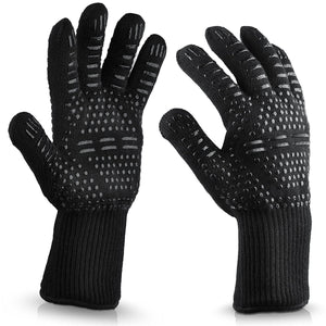 Silicone Extreme 500 Heat Resistant Glove Cooking Oven Hot Mitt BBQ Grilling Glove