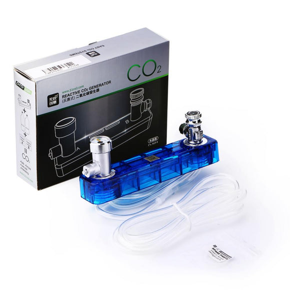 D501 DIY CO2 Diffuser  Kit Planted Aquarium CO2 Diffuser Needle Valve Pressure Gauge Generator