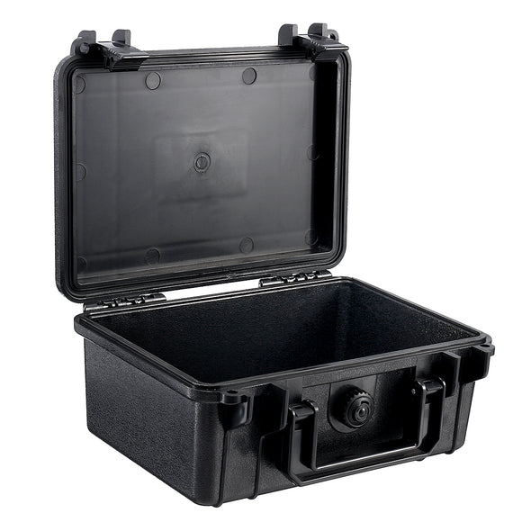 210x165x85mm Waterproof Hard Carry Camera Lens Photography Tool Case Bag Storage Box with Sponge