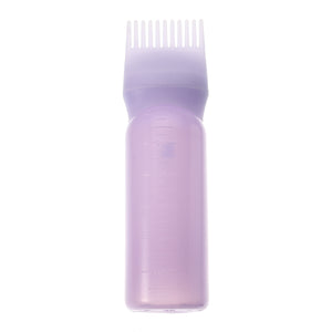 Plastic Hair Color Dyes Filling Bottle Applicator Graduated Brush Kit Styling Tools