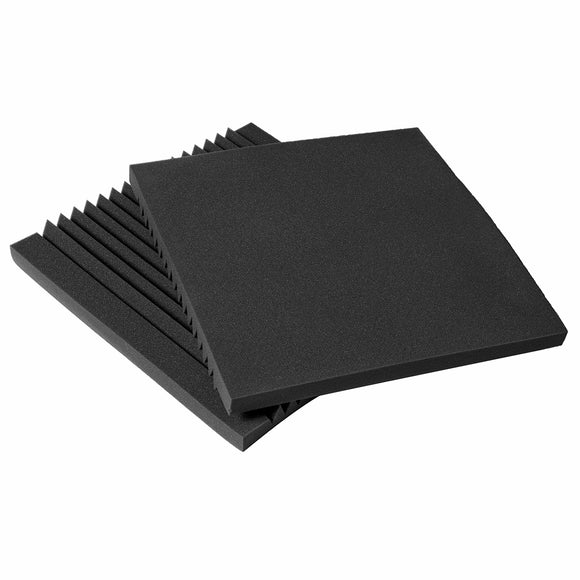 6pcs Studio Acoustic Foam 50*50*5CM Soundproofing Acoustic Studio Wedge Foam Tiles Wall Panels