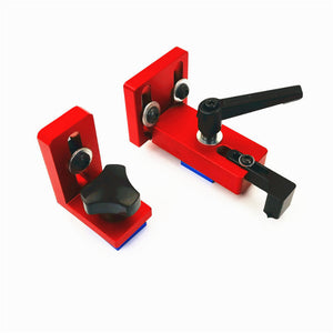 Fixed T-Slot Miter Track Stop Chute Stopper 30/45 Manual Woodworking DIY Tool