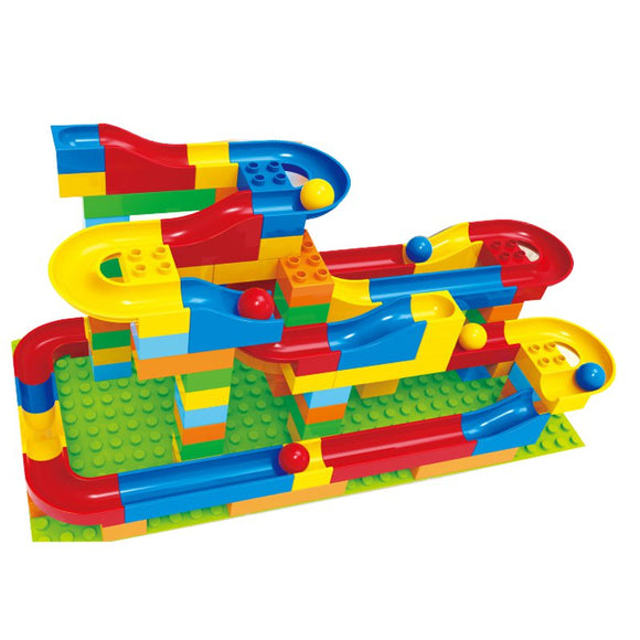 Big Size Track Building Block Educational Gift Fidget Toys 72Pcs