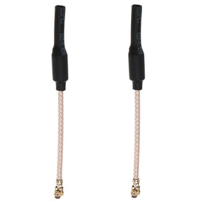 2pcs HGLRC 6.5cm 65mm 5.8G 2dBi U.FL IPEX IPX Omni Directional Linear Brass FPV Antenna RG178 For RC Drone