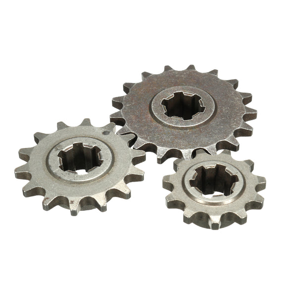 T8F 8mm 11/14/17 Tooth Front Pinion Sprocket Chain Cog Mini Moto Dirt Bike