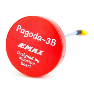 EMAX Pagoda 3B 5.8G 90mm Long RHCP W/ MMCX by Maarten Baert FPV VTX Antenna Red