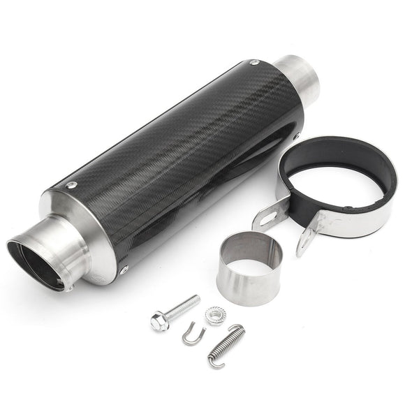 51mm Carbon Fiber Motorcycle Exhaust Pipe Racing Muffler