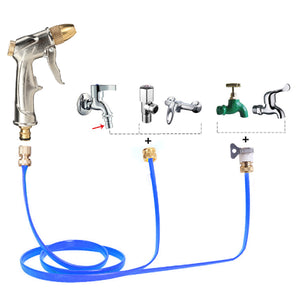 High Pressure G-un Metal Hose Pipe Nozzle Water G-un Sprayer Garden Washing