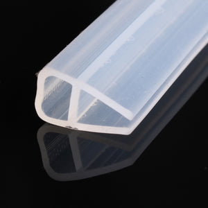 2m Shower Screen Seal Strip Plastic Rubber for Bath Room Door Window