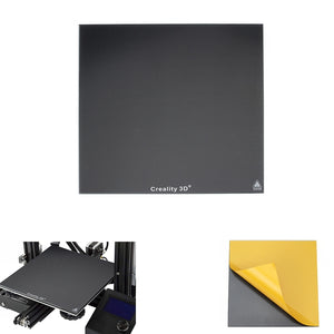 235*235mm Ultrabase Black Carbon Silicon Crystal Glass Hot Bed Plate Heated Bed Platform For Ender-3