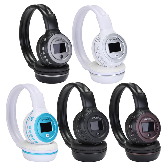 Foldable HiFi Wireless Bluetooth V4.0+EDR Stereo Headphone