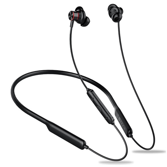 Baseus Encok S12 Wireless bluetooth Earphone Sport Neckband Dual Battery Stereo IPX5 Waterproof Headphone with Mic