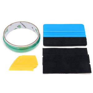 5pcs 5m Finish Cutting Line Knifeless Tape with Squeegee Graphic Vinyl Trim Wrap Tools