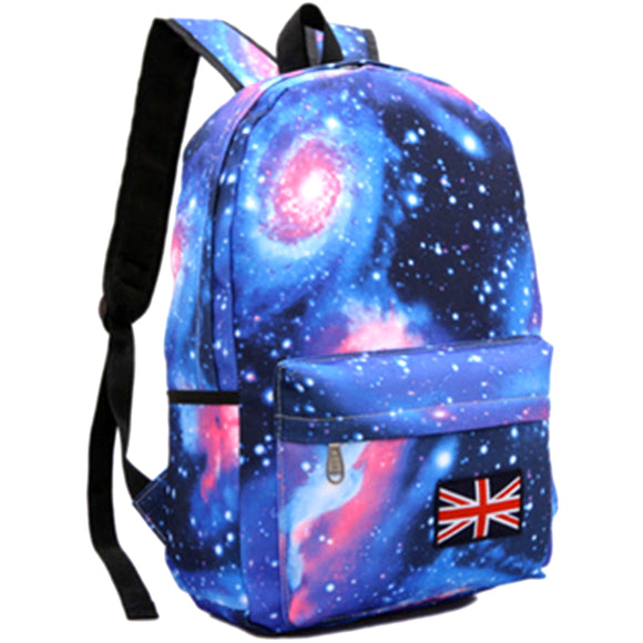 Retro Star Lovers Boys and Girls Shoulder Backpack Bag Tide Schoolbag