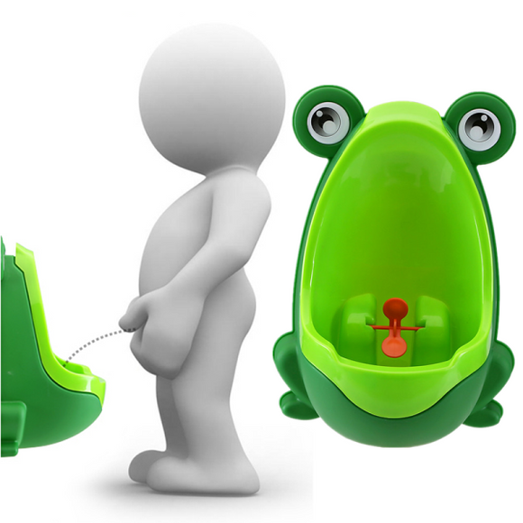 Lovely Frog Children Kids Potty Removable Toilet Training Kids Urinal Early Learning Boys Pee