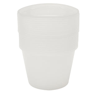 10Pcs 16oz Transparent Plastic Disposable Cups Boxes Soup Food Restaurant Storage Container Cup