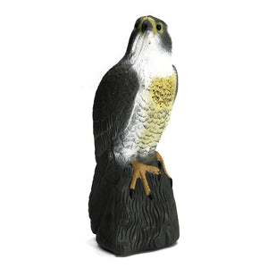 Fake Falcon Hawk Decoy Bird Pigeon Deterrent Scarer Repeller Garden Lawn Decor Hallowmas Decoration