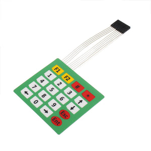 10pcs 4x5 20 Button Display Membrane Switch Matrix Keyboard Button Control Panel with Light