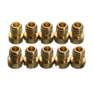 10pcs Carburetors Carb Slow Pilot Running Jet Nozzle For Keihin CVK 100#-140#