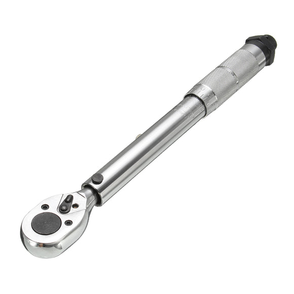 3/8inch Preset Adjustable Torque Wrench Molybdenum Steel Polished Chrome