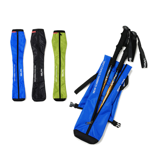 IPRee Waterproof Oxford Nylon Walking Stick Bag Portable Outdoor Climbing Carry Case Holds