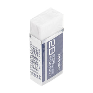 1pcs Deli 7536 2B Eraser for School Office 4.2cm x 1.7cm x 1cm