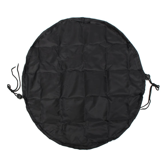 Black Waterproof Wetsuit Mat Bag Nylon Beach Surf Change Carry Changing Clothes Storage Bag Container