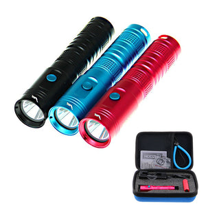 HOOZHU U10 Underwater 80m  U2 900LM 3Modes Easy Operation Diving Light Portable Flashlight