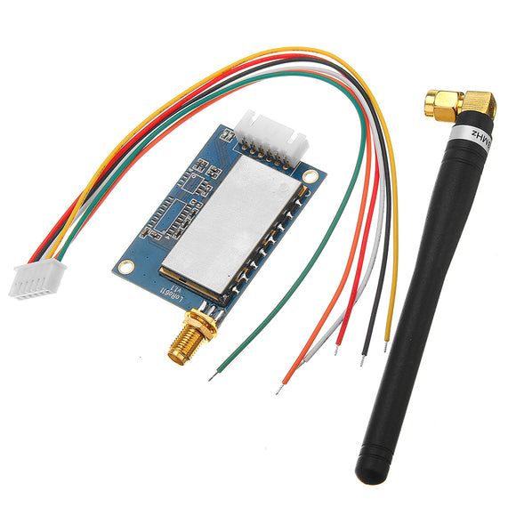 433MHz LORA611AES LORA Wireless Data Transmission Module 100mw AES Encryption TTL 232 485 Interface