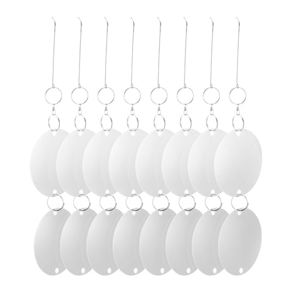 Honana HG-GA3 8 Pack Set DIY Bird Repellent Discs Hanging Reflective Discs Garden Reflectors