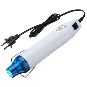 110V 300W Heat Shrink Hot Air Temperature Electric Power Nozzle White Tool