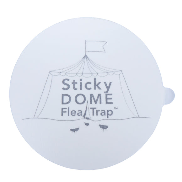 Sticky Flea Trap Refill Non-Poisonous Glue Discs Safe Long Lasting