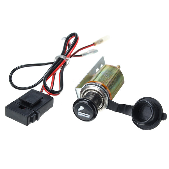 12V Motorcycle Car Ignitor with Fuse Waterproof Cap Holder