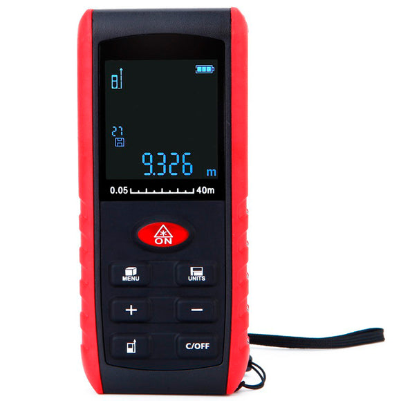 KXL-E40 40M High Precision Digital Handheld Laser Rangefinder Distance Meter