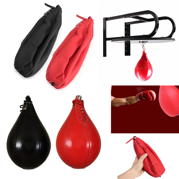 MMA Inflatable Speed Ball Hanging Boxing Punch Bag Punching Free Combat Training