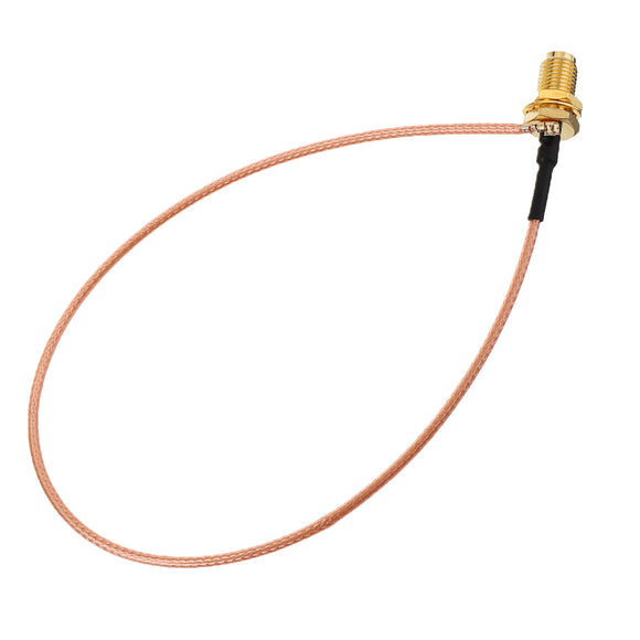 50CM Extension Cord U.FL IPX to RP-SMA Female Connector Antenna RF Pigtail Cable Wire Jumper for PCI WiFi Card RP-SMA Jack to IPX RG178