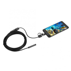 NK-YJ 8.0mm 3 in 1 USB Long Focal Length Borescope with 3m Hardwire for Android/PC