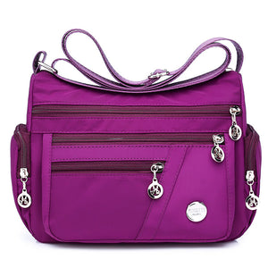 Women Nylon Water-resistant Crossbody Shoulder Bag Casual Original Bag