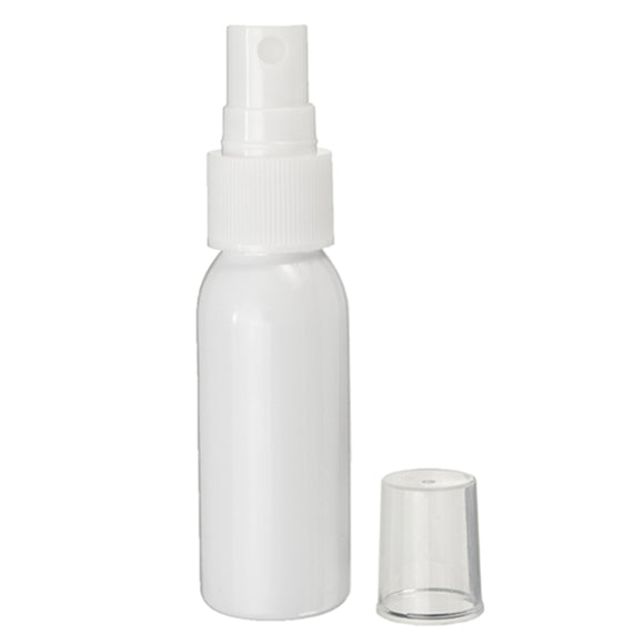 30ml Plastic Spray Bottle White Refillable Perfume Makeup Water Portable Container For Traveling