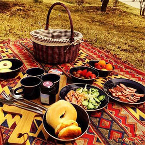 Outdoor Waterproof Grass Picnic Mats Home Carpet Moisture Crawling Mats Picnic Beach Sleeping Mats