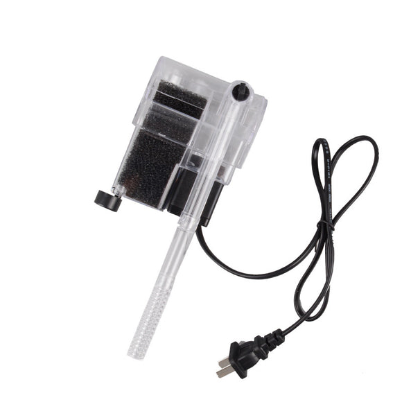 Hanging External Aquarium Filter Water Oxygen Circulation Pump Aquarium Waterfall Filter Pump