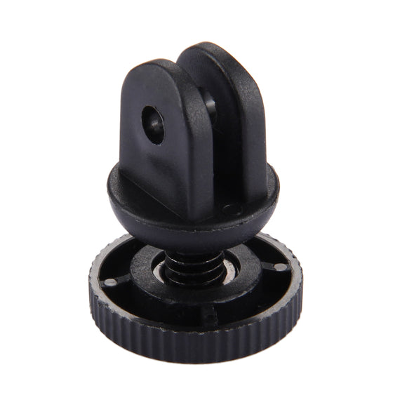 PULUZ PU212 Mini Size Screw Tripod Mount Adapter for GoPro HERO6 5 4 3+ 3 2 1 Xiaoyi