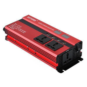 1200W DC 12V To AC 220V LED Power Inverter Power Converter 4 USB Ports Charger