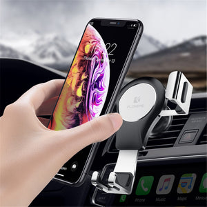 Floveme Gravity Linkage Automatical Lock 360 Degree Rotation Car Holder Air Vent Mount for Xiaomi Mobile Phone